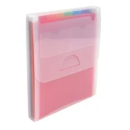 Classificatore Verticale a Valigetta Exacompta - 6 Scomparti - 55798E (Cristallo)
