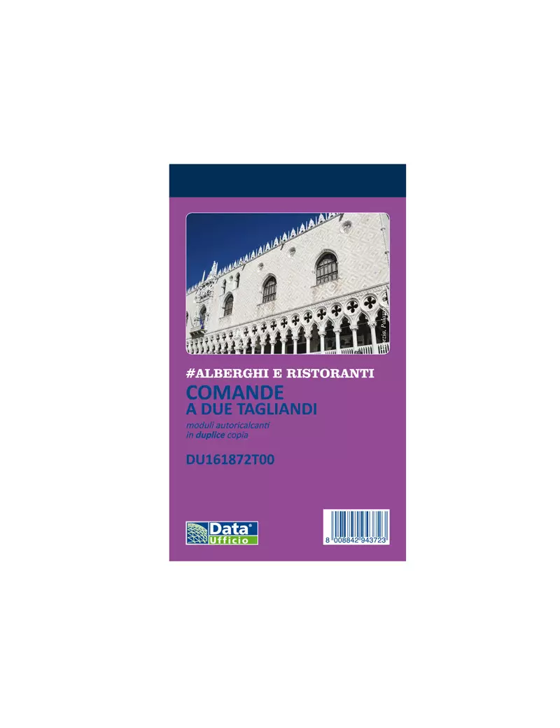 Blocco Comande a 2 Tagliandi Data Ufficio - 25/25 Copie Autoricalcanti - 16,8x10 cm - DU161872T00 (Conf. 10) Blocco Comande a 2 Tagliandi Data Ufficio - 25/25 Copie Autoricalcanti - 16,8x10 cm - DU161872T00 (Conf. 10)