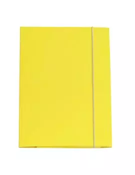 Cartellina 3 Lembi con Elastico Cartiere del Garda - 25x34 cm - CG0032LBXXXAE04 (Giallo Conf. 10)