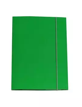 Cartellina 3 Lembi con Elastico Cartiere del Garda - 25x34 cm - CG0032LBXXXAE03 (Verde Conf. 10)