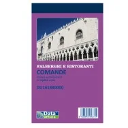 Blocco Comande Data Ufficio - 25/25/25 Copie Autoricalcanti - 16,8x10 cm - DU161880000 (Conf. 5)