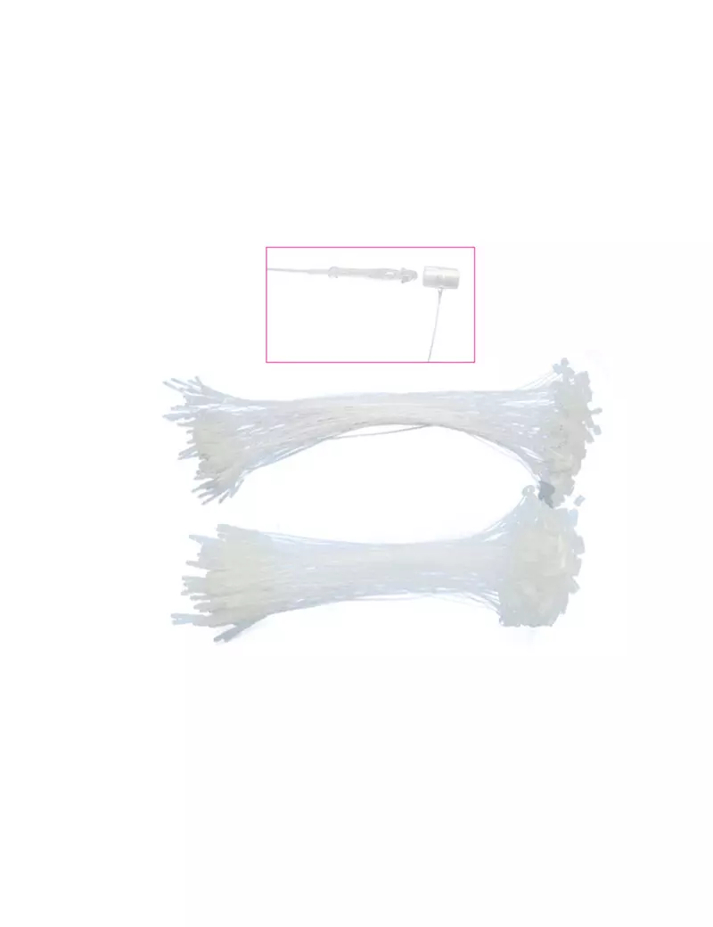 Fili Manuali di Sicurezza Lebez - 225 mm - 5266 (Trasparente Conf. 1000) Fili Manuali di Sicurezza Lebez - 225 mm - 5266 (Trasparente Conf. 1000)