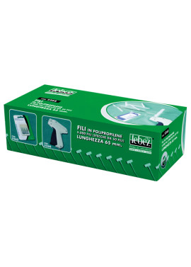 Fili Manuali di Sicurezza Lebez - 40 mm - 5264 (Trasparente Conf. 1000)