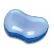Supporto Poggiapolsi in Gel Fellowes - 12,2x8,8 cm - 9117772 (Blu Trasparente)
