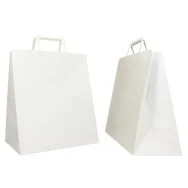 Shopper in Carta Flat Large Mainetti Bags - 28x17x32 cm - 072604 (Bianco Conf. 250)