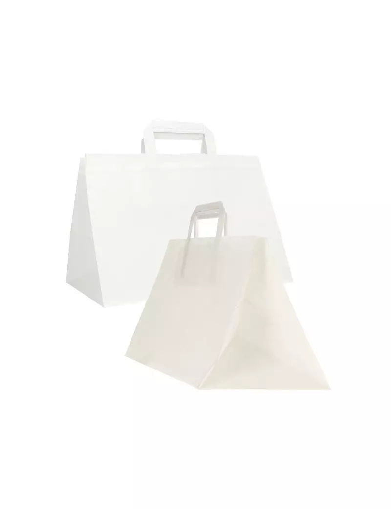 Shopper in Carta Flat XLarge Mainetti Bags - 32x22x24 cm - 072512 (Bianco Conf. 200) Shopper in Carta Flat XLarge Mainetti Bags - 32x22x24 cm - 072512 (Bianco Conf. 200)