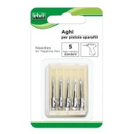 Aghi di Ricambio per Pistola Sparafili 5206 Lebez - 5262B (Argento Conf. 5)