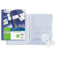 Portabiglietti da Visita Personalizzabile Asso Card Sei Rota - 100 Biglietti - A4 - 56601707 (Blu)