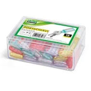 Targhette Portachiavi Lebez - P-3 (Assortiti Conf. 15)