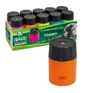 Temperamatite con Contenitore Lebez - 1 Foro - 406 (Assortiti Conf. 10)