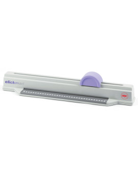 Rilegatrice a Dorsi Plastici Clickman GBC - 95 Fogli A4 - CA610000 (Grigio)