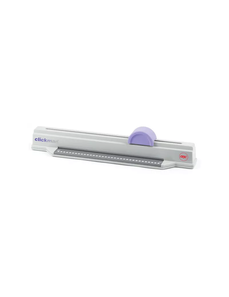 Rilegatrice a Dorsi Plastici Clickman GBC - 95 Fogli A4 - CA610000 (Grigio) Rilegatrice a Dorsi Plastici Clickman GBC - 95 Fogli A4 - CA610000 (Grigio)