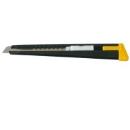 Cutter Olfa 180 Black Lebez - 9 mm - 180BLACK (Nero e Giallo)