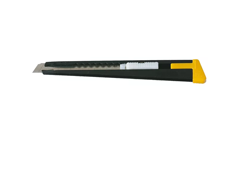 Cutter Olfa 180 Black Lebez - 9 mm - 180BLACK (Nero e Giallo)