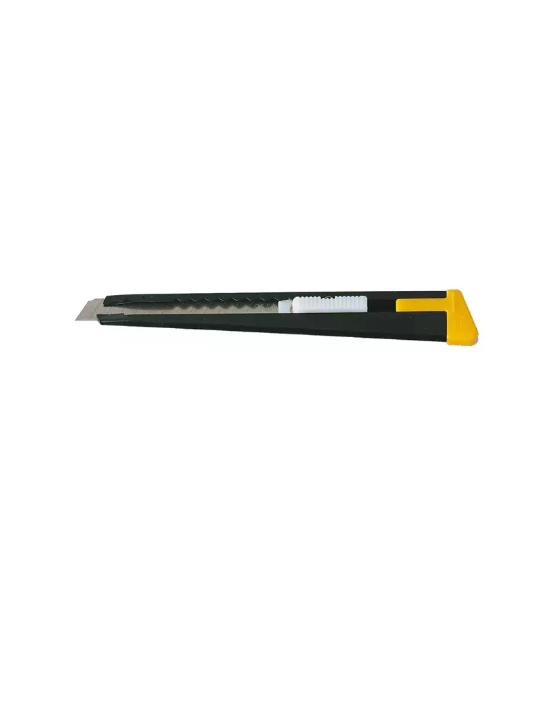 Cutter Olfa 180 Black Lebez - 9 mm - 180BLACK (Nero e Giallo)