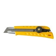 Cutter con Bloccalama a Vite Olfa L1 Lebez - 18 mm - L1 (Giallo)