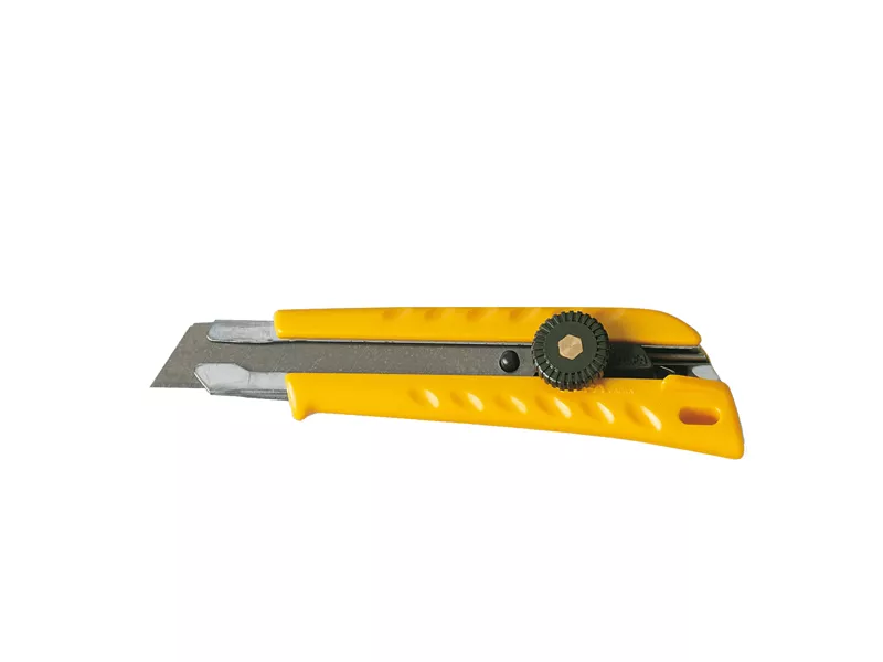 Cutter con Bloccalama a Vite Olfa L1 Lebez - 18 mm - L1 (Giallo)
