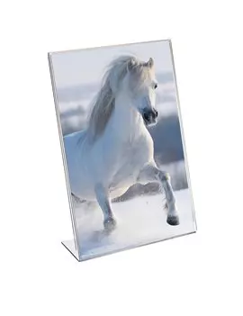 Portadepliant da Tavolo Lebez - 23x31 cm - 7079 (Trasparente)