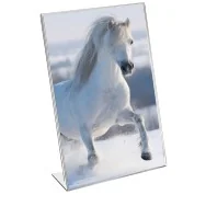 Portadepliant da Tavolo Lebez - 23x31 cm - 7079 (Trasparente)