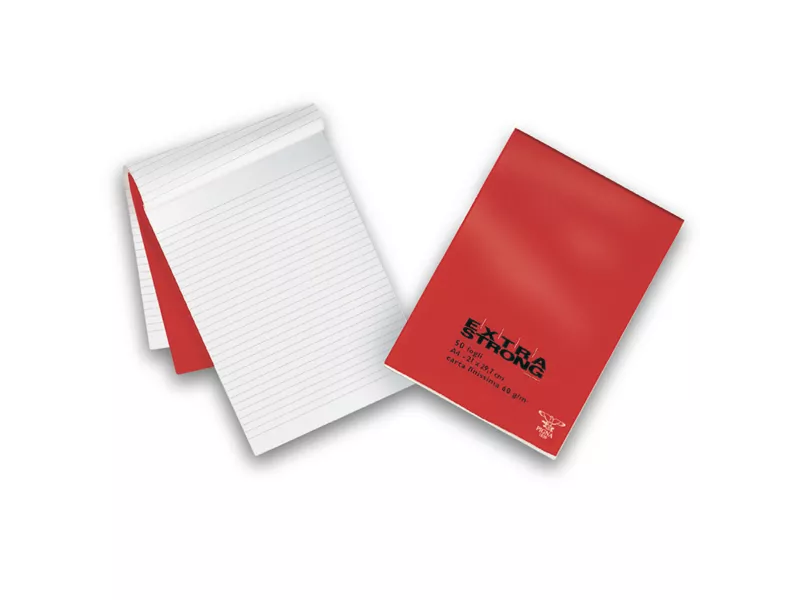 Blocco Collato Extra Strong Pigna - A4 - 1R - 50 Fogli - 02085221R (Conf. 10)