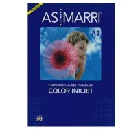 Carta Fotografica Color Inkjet AS Marri - A3 - 150 g - Lucida - 8299 (Bianco Conf. 50)