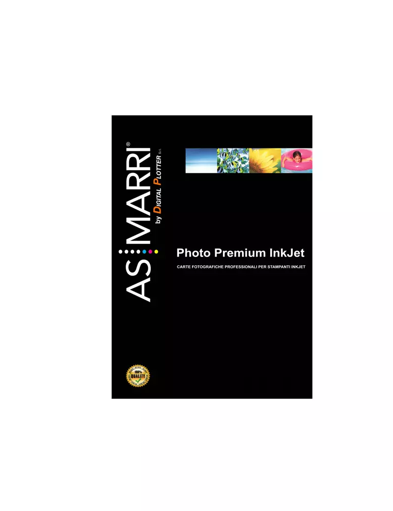 Carta Fotografica Photo Premium AS Marri - A4 - 265 g - Lucida - 8398 (Bianco Conf. 10)