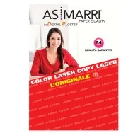 Carta Adesiva in Poiliestere AS Marri - A4 - Permanente - 0672 (Trasparente Conf. 100)