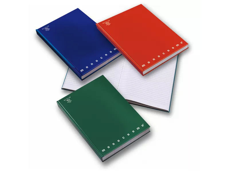 Quaderno Cartonato Monocromo Pigna - A5 - 5 mm - 00716735M (Assortiti Conf. 5)