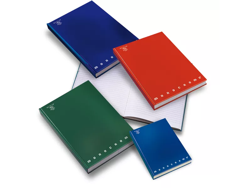 Quaderno Cartonato Monocromo Pigna - A4 - 4 mm - 00716784M (Assortiti Conf. 5)