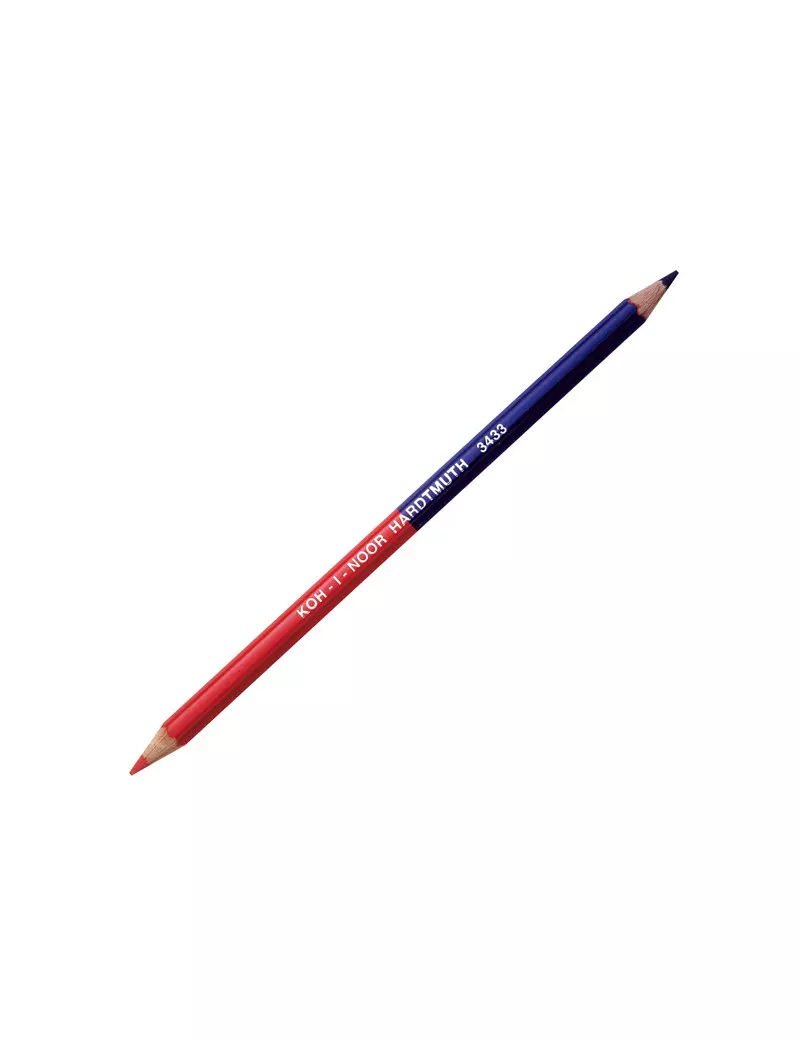 Matita Bicolore Sottile Koh-i-noor - H3433 (Rosso e Blu Conf. 12)