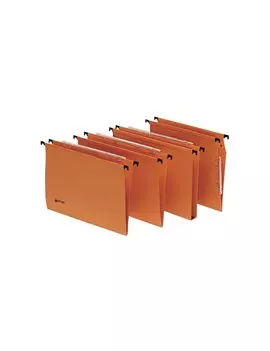 Cartelle Sospese Signaletic Rexel - Cassetto - 33 cm - V - 00010400 (Arancio Conf. 25)