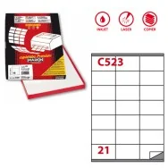 Etichette Adesive Markin - A4 - 70x41 mm - X210C523 (Bianco Conf. 100)
