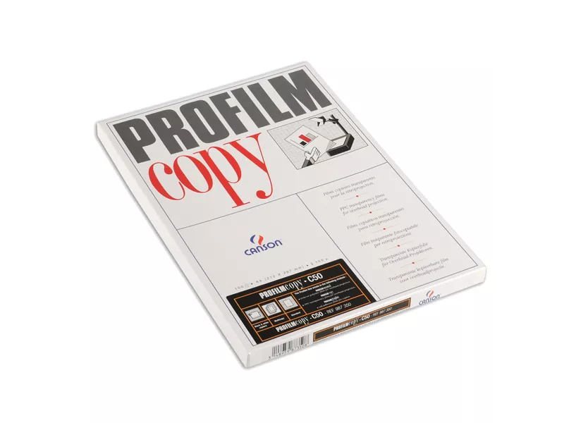 Lucidi per Fotocopiatrici Canson - Senza Retrofoglio - A4 - 200987350 (Trasparente Conf. 100)