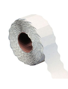 Etichette a Onda per Prezzatrice Motex - Permanenti - 26x16 mm - 3502616PER (Bianco Conf. 16000)