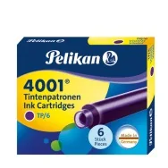 Cartucce per Stilografica 4001 TP/6 Pelikan - 301697 (Viola Conf. 6)