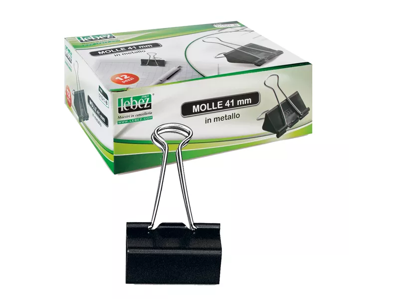 Molle Double Clips Lebez - 19 mm - 510/4 (Nero Conf. 12) Molle Double Clips Lebez - 19 mm - 510/4 (Nero Conf. 12)