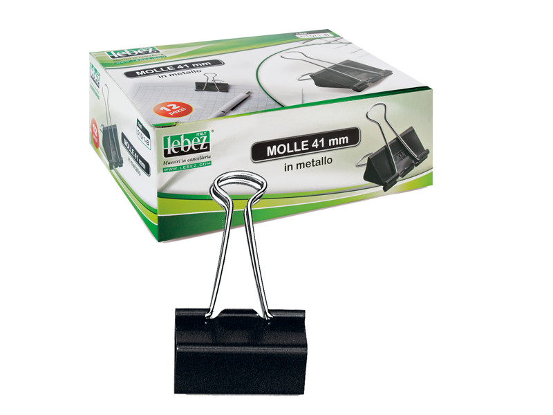 Molle Double Clips Lebez - 32 mm - 510/2 (Nero Conf. 12) Molle Double Clips Lebez - 32 mm - 510/2 (Nero Conf. 12)