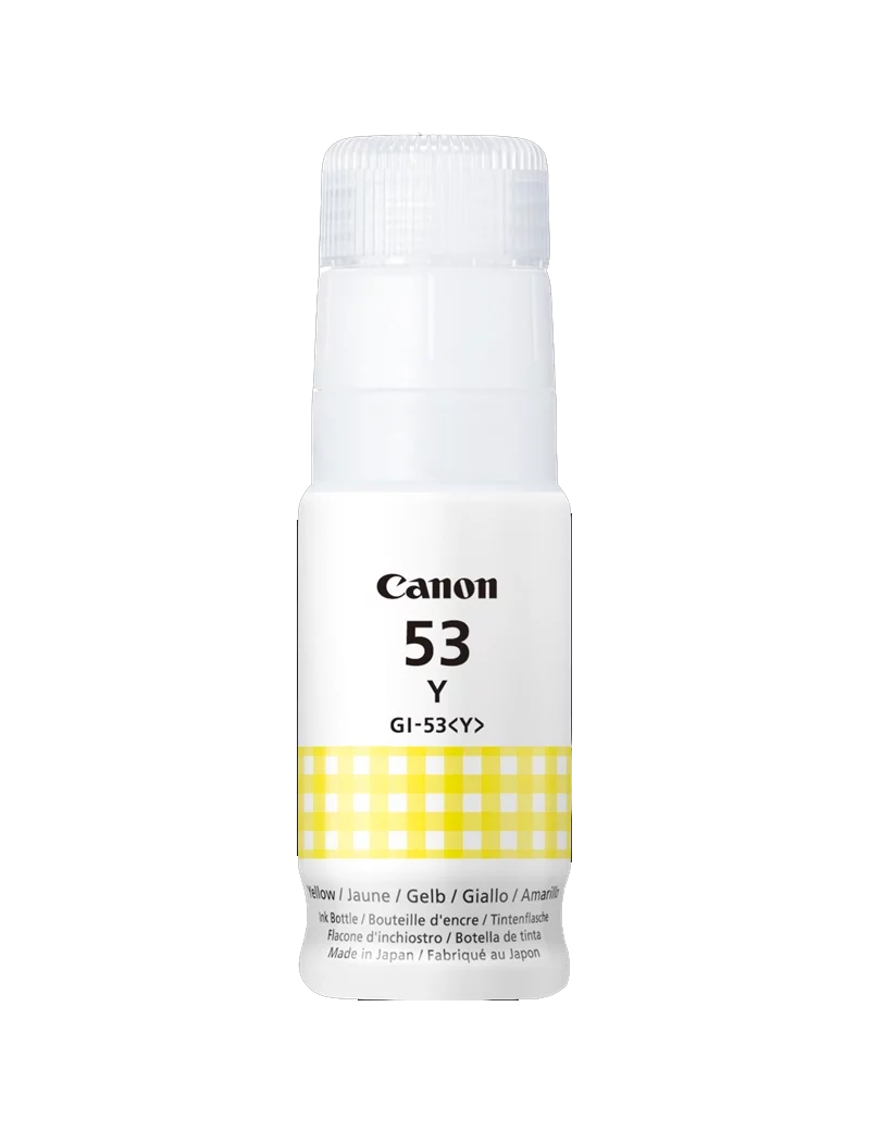 Inchiostro Originale Canon GI-53y 4690C001 (Giallo 60 ml) Inchiostro Originale Canon GI-53y 4690C001 (Giallo 60 ml)