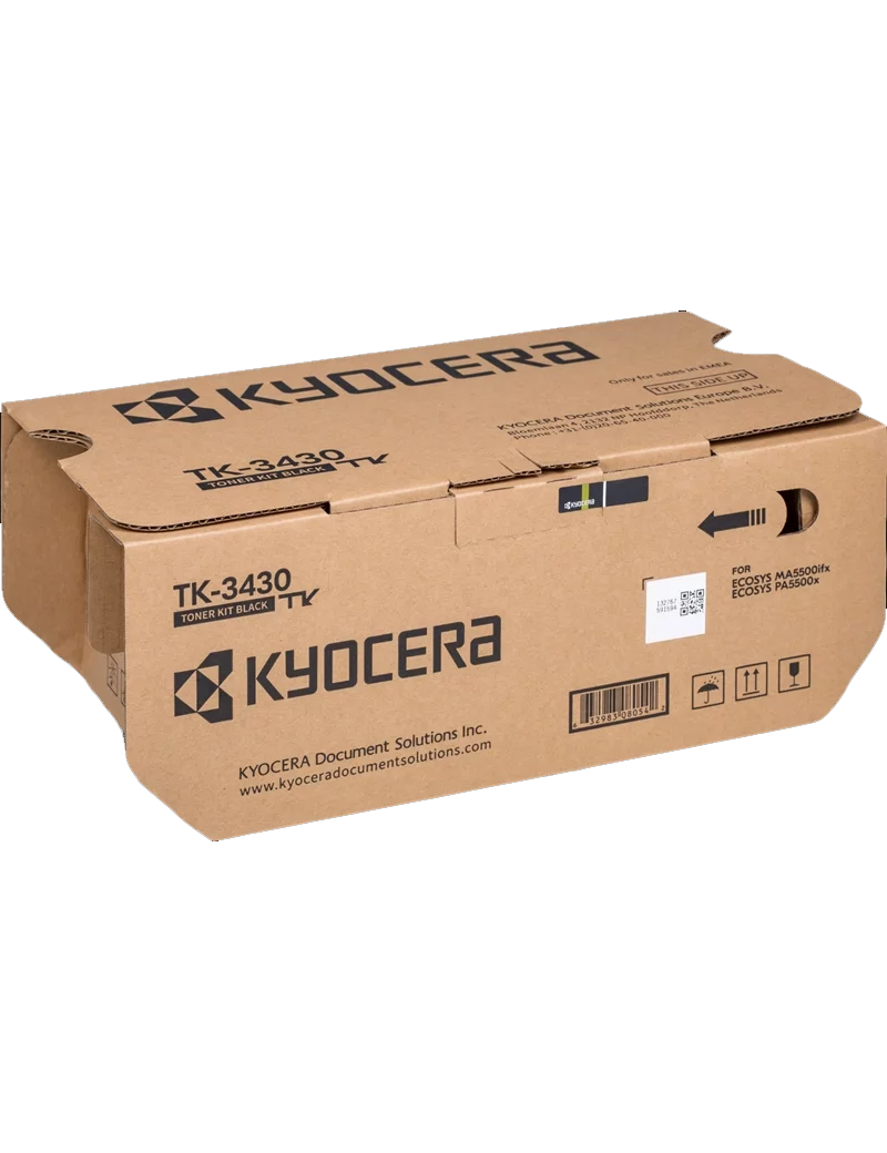 Toner Originale Kyocera TK-3430K 1T0C0W0NL0 (Nero 25000 pagine) Toner Originale Kyocera TK-3430K 1T0C0W0NL0 (Nero 25000 pagine)
