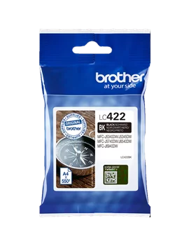 Cartuccia Originale Brother LC-422BK (Nero 550 pagine)