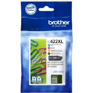 Multipack Cartucce Originali Brother LC-422XLVAL (Nero e Colori XL 7500 pagine)