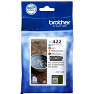 Multipack Cartucce Originali Brother LC-422VAL (Nero e Colori 2200 pagine)