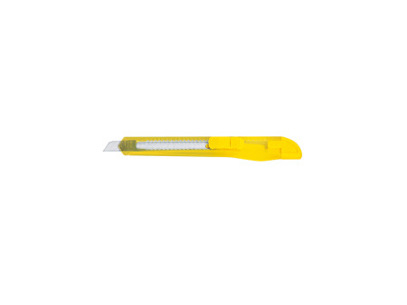 Cutter con Bloccalama Lebez - 9 mm - 9004 (Giallo Conf. 20)
