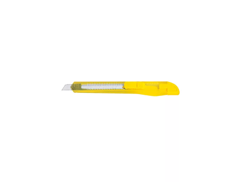 Cutter con Bloccalama Lebez - 9 mm - 9004 (Giallo Conf. 20)