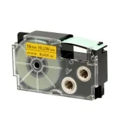 Nastro Originale Casio XR-12YW1 - 18 mm x 8 m - XR-18YW1-W-DJ (Nero su Giallo)