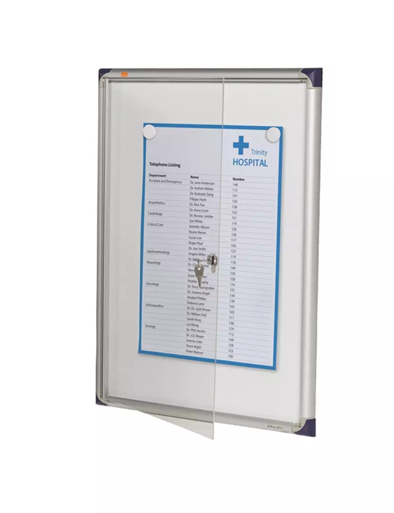 Bacheca Magnetica per Interni Nobo - 4xA4 - 68x51 cm - 1900846 (Alluminio) Bacheca Magnetica per Interni Nobo - 4xA4 - 68x51 cm - 1900846 (Alluminio)