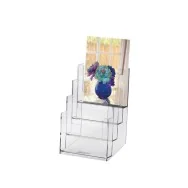 Portadepliant da Tavolo Lebez - 16,5x24x14 cm - 5023 (Trasparente)