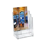 Portadepliant da Tavolo Lebez - 23x33x14 cm - 5024 (Trasparente)
