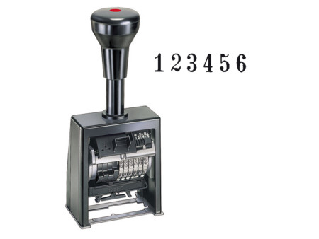 Timbro Numeratore Autoinchiostrante Reiner B6K Colop - 4,5 mm - 6 Colonne - B6K.4,5BLOCK