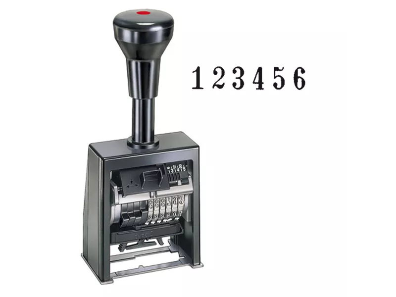 Timbro Numeratore Autoinchiostrante Reiner B6K Colop - 4,5 mm - 6 Colonne - B6K.4,5BLOCK